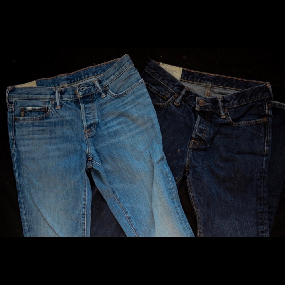 Abercrombie & Fitch jeans Two pairs